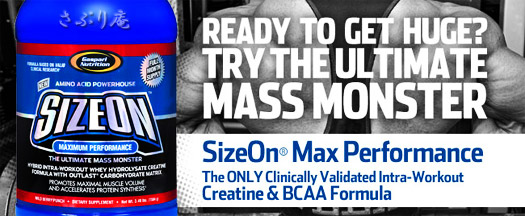 SIZEON MAX Maximum Performance 3.49Lbs. 3{Zbg