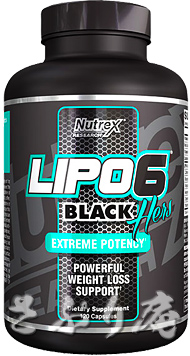 Nutrex LIPO-6 Black Hers 120 Capsules